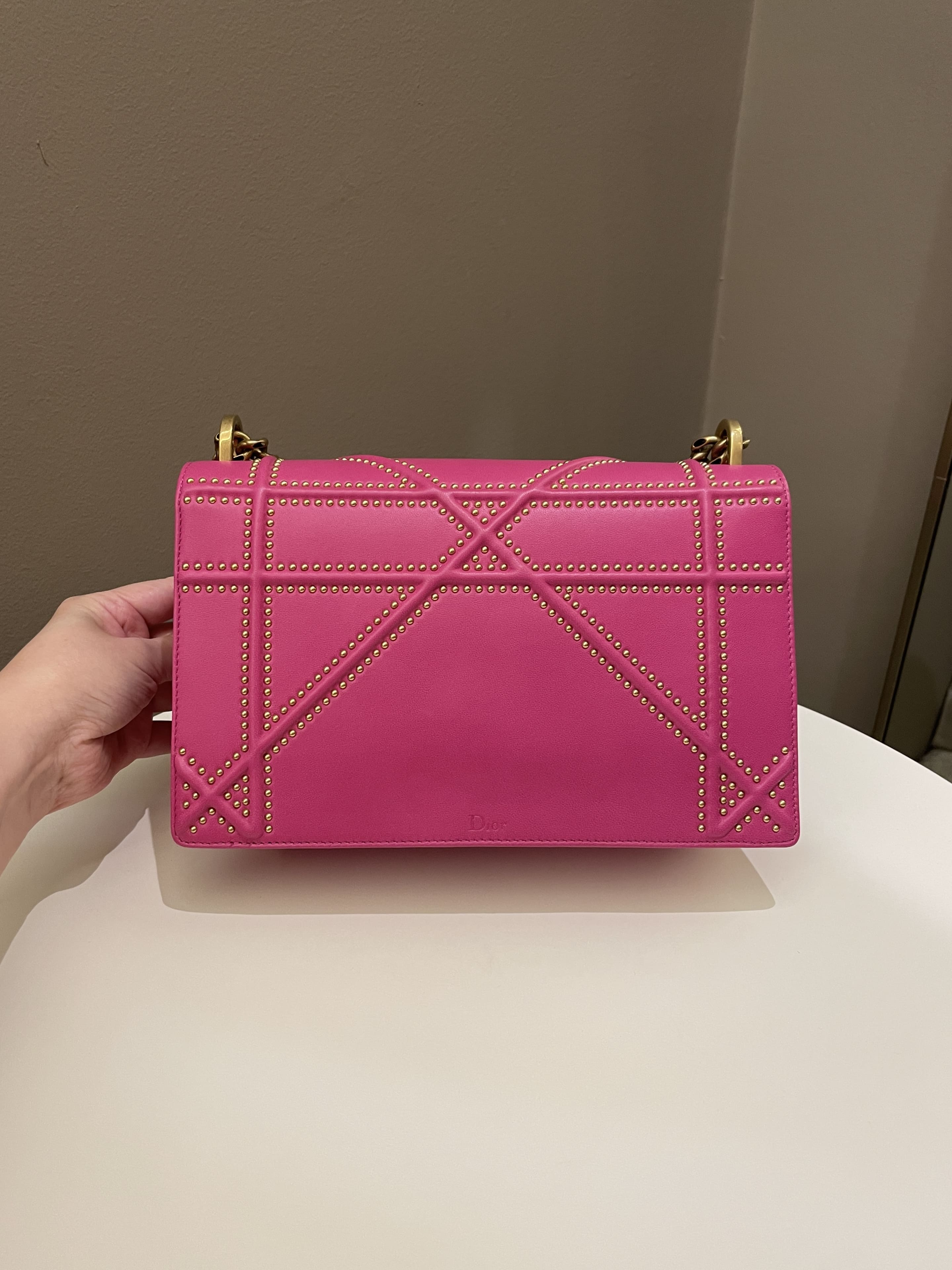 diorama bag pink