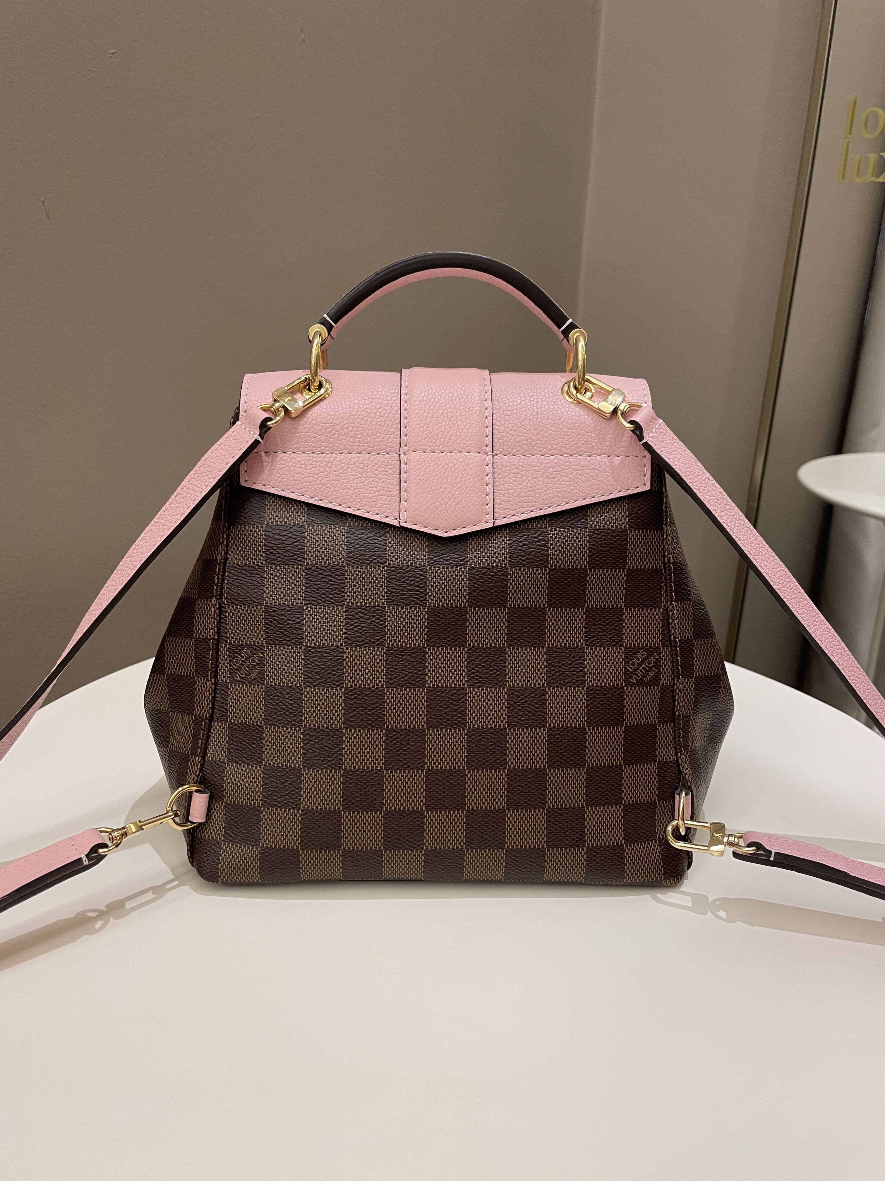 Louis Vuitton Damier Ebene Magnolia Clapton Backpack - A World Of Goods For  You, LLC