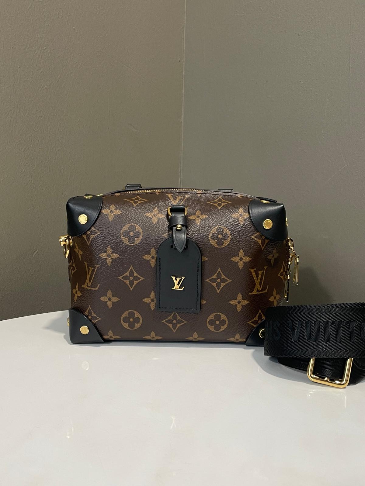 Louis Vuitton Petite Malle Souple Monogram Black
