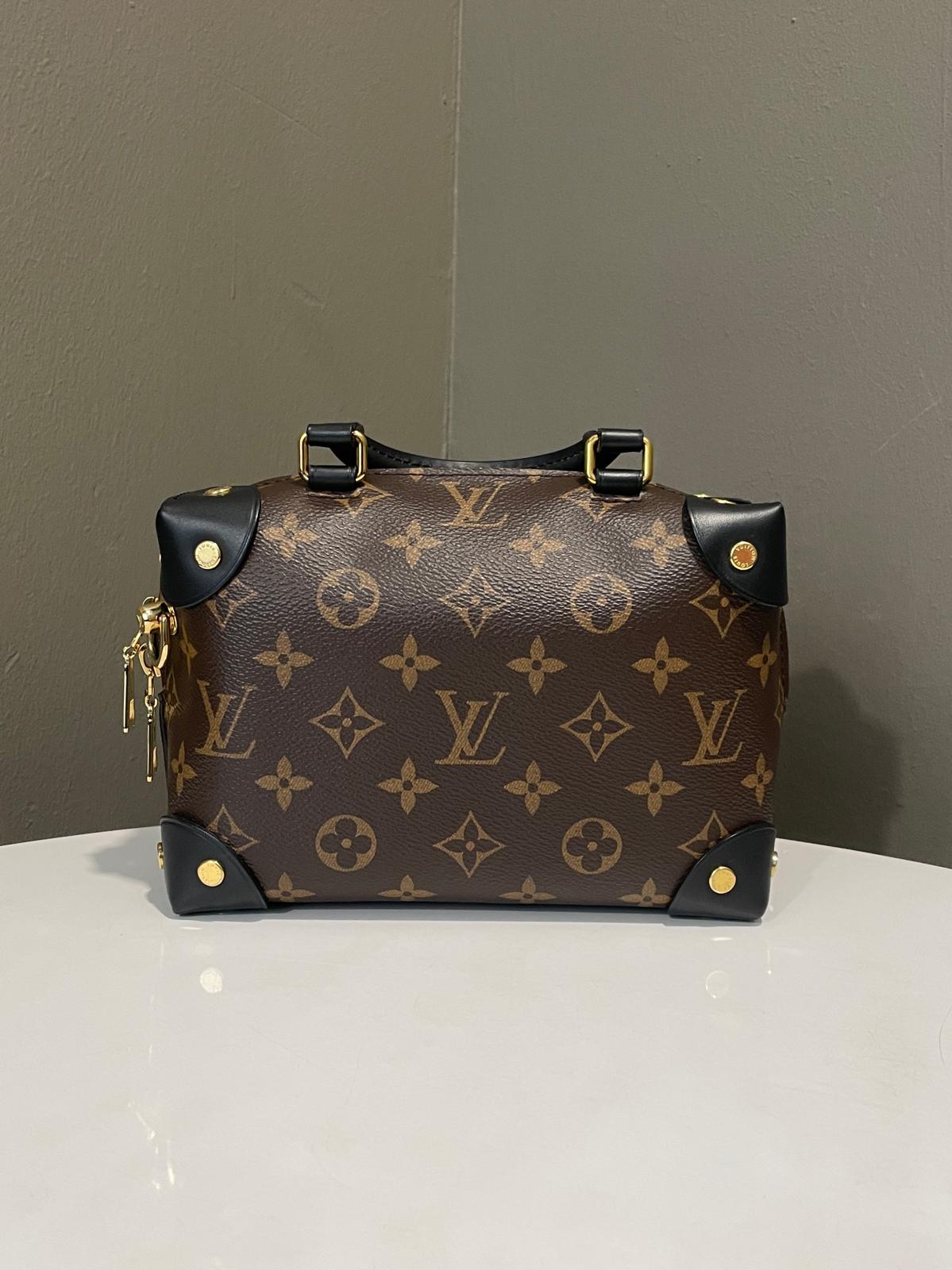 Louis Vuitton Petite Malle Souple Monogram Black – LOVELOTSLUXURY