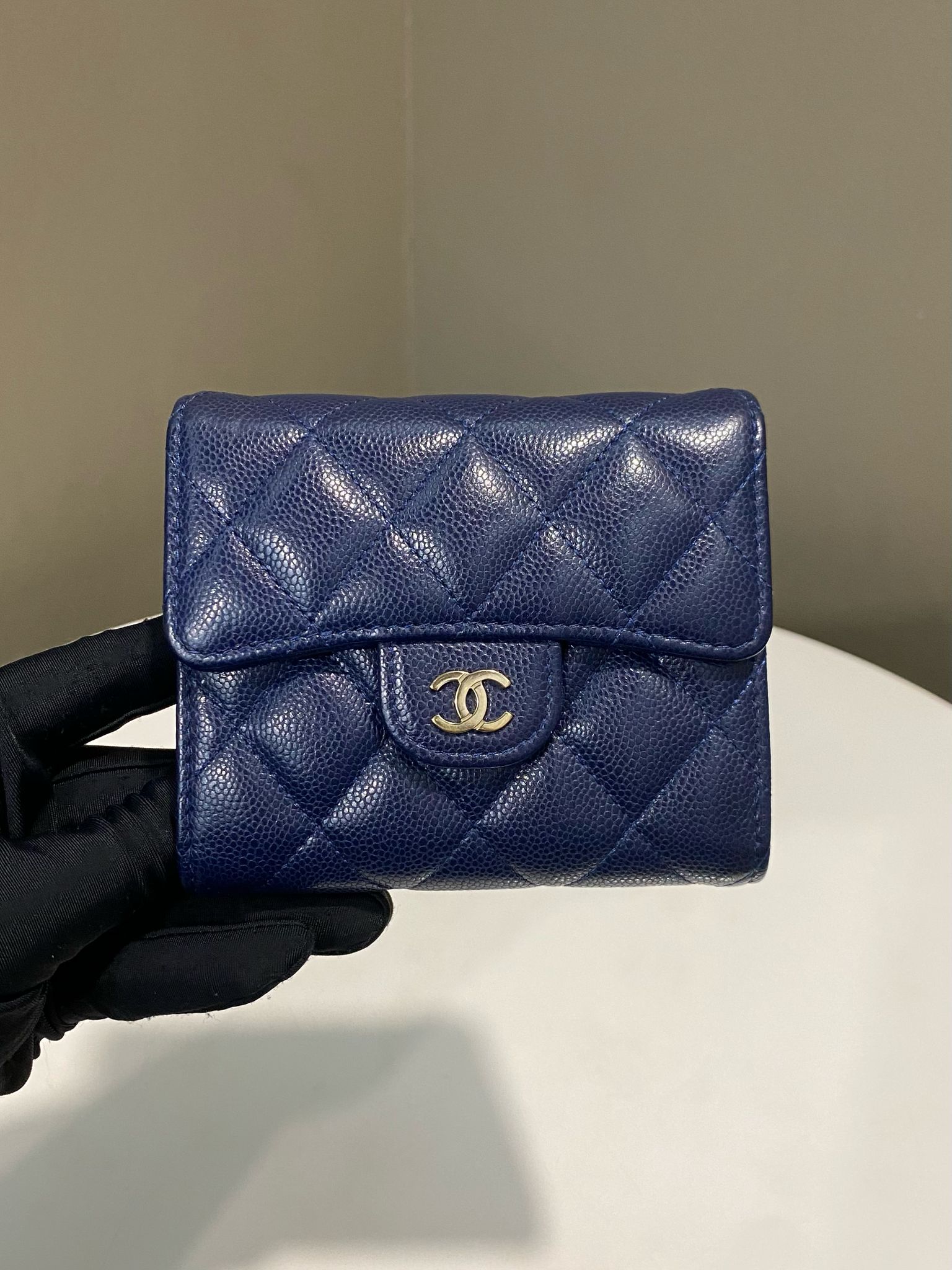 Men Wallet Chanel Small Flap Wallet Price AUTHENTIC CHANEL Caviar