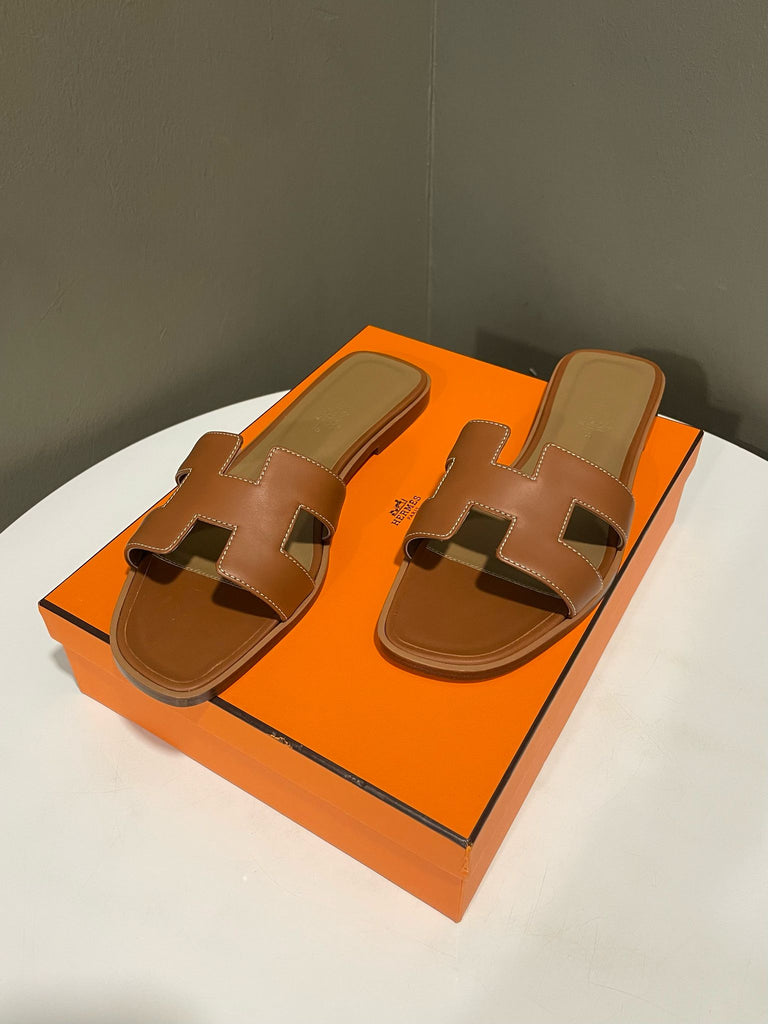 Hermes Oran Sandal Gold Size 40
