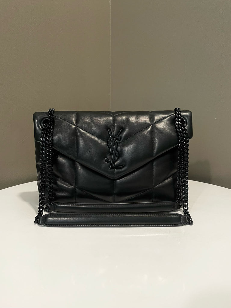 Saint Laurent Puffer Shoulder bag Black