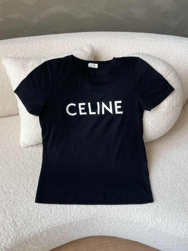 Celine Tee Shirt Black