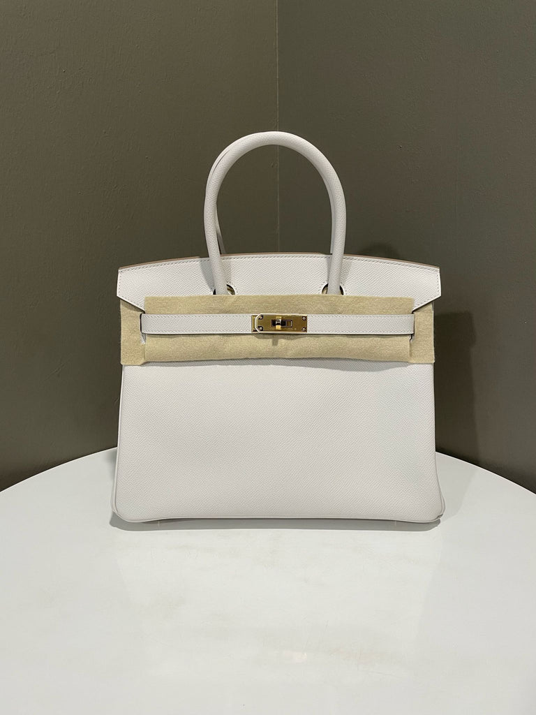 Hermes Birkin 30 Gris Pale Epsom