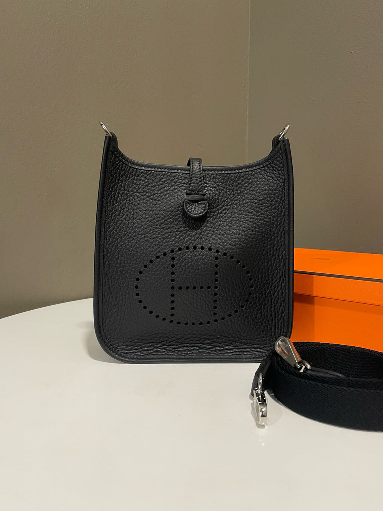 Hermes Mini Evelyn Black