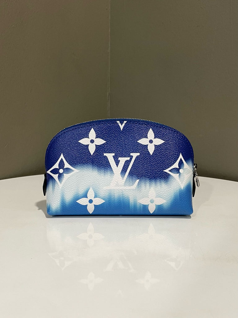 Louis Vuitton Pochette Cosmetic Pouch Escale Bleu