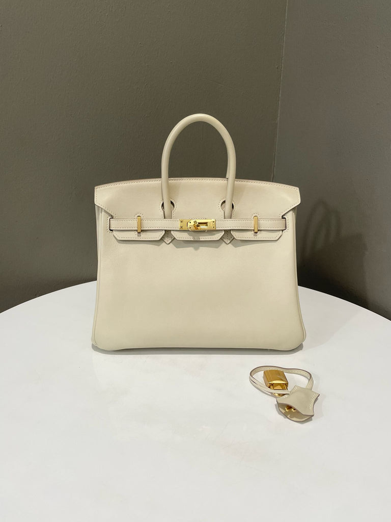 Hermes Birkin 25 Craie Swift