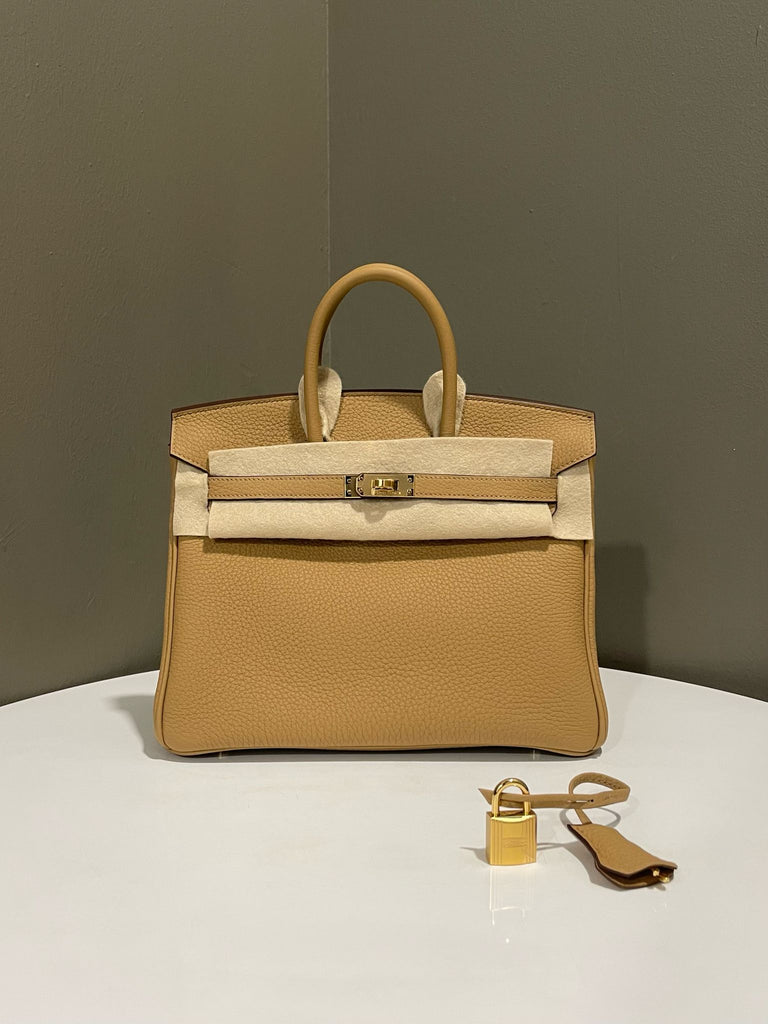 Hermes Birkin 25 Biscuit Togo