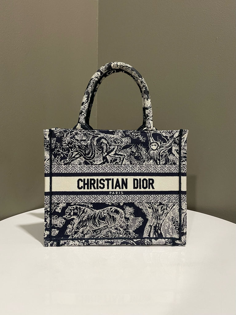 Dior Book Tote Toile de Jouy Embroidery