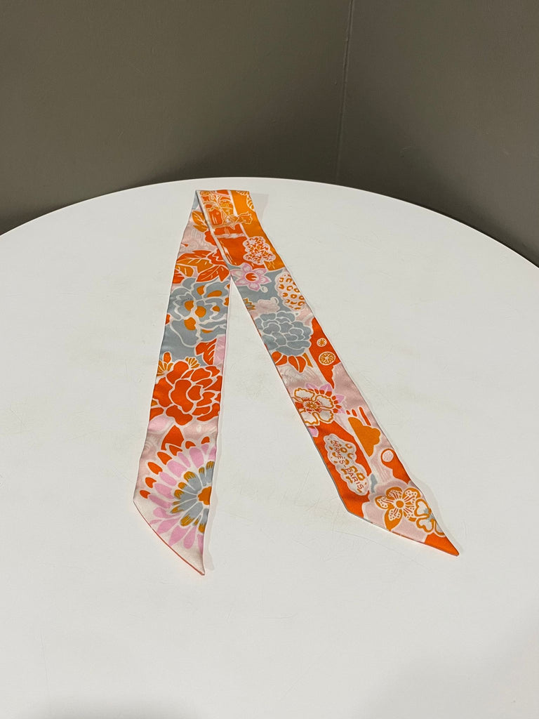 Hermes Suite Et Poursuite Twilly Orange/ Gris