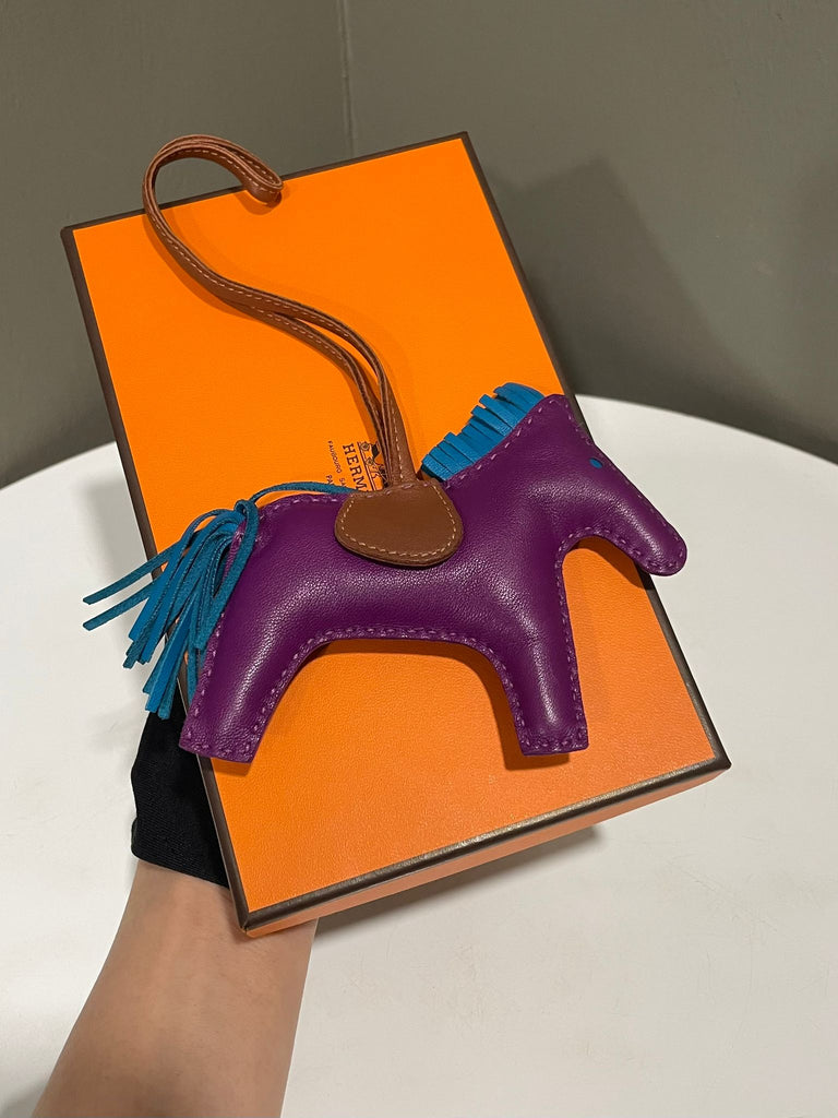 Hermes Rodeo Charm Anemone/ Blue izmir