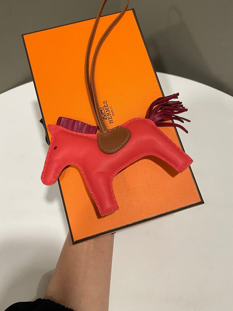 Hermes Rodeo Charm Rose jaipur/ Ruby