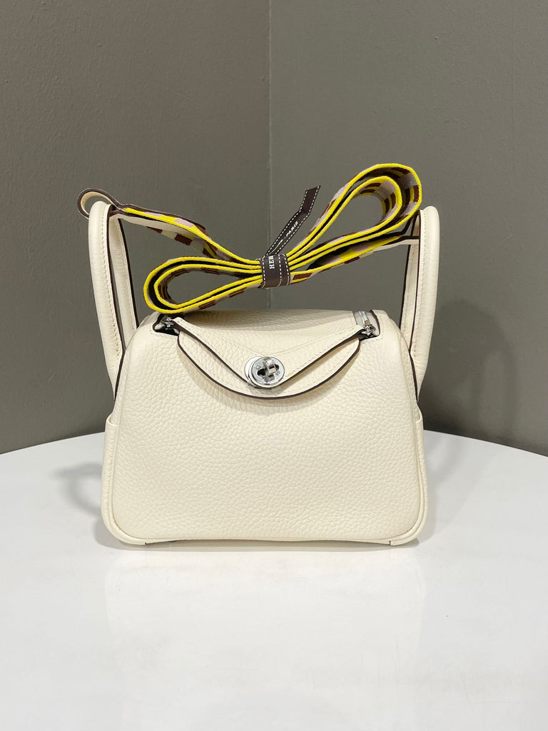Hermes Mini Lindy Nata Clemence