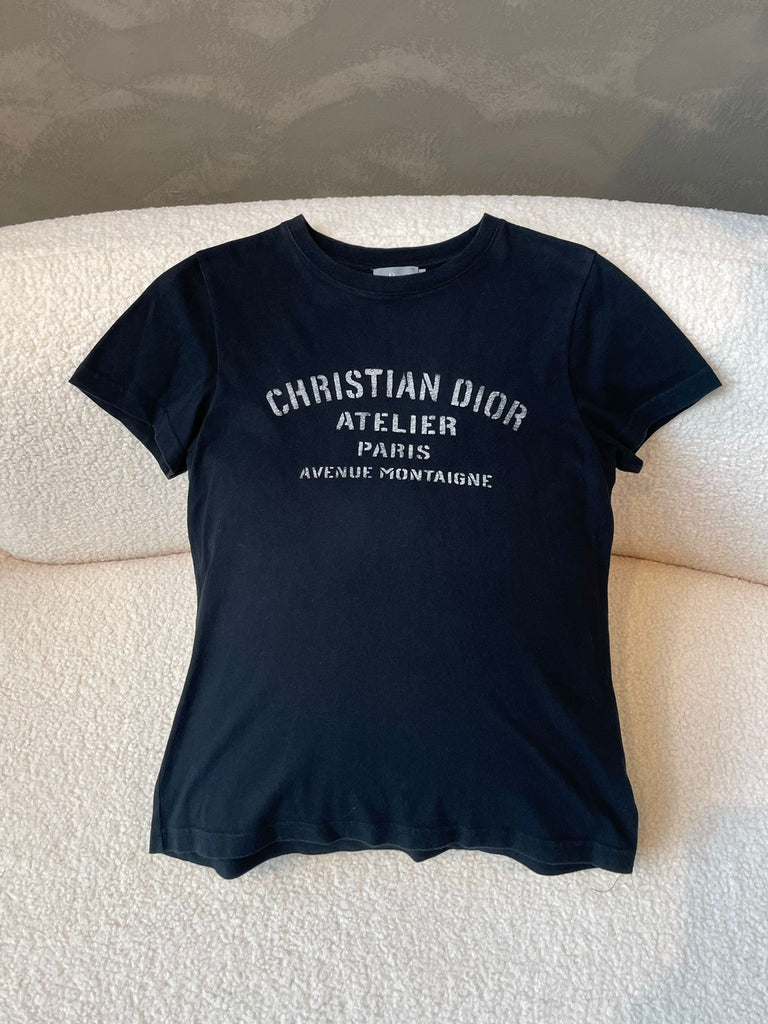 Dior Christian Dior Atelier T Shirt Black / White