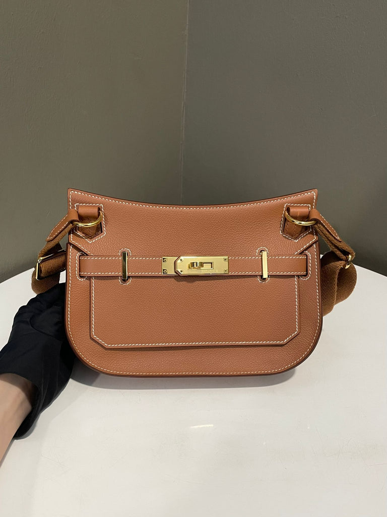 Hermes Jypsiere Mini Gold Evercolor