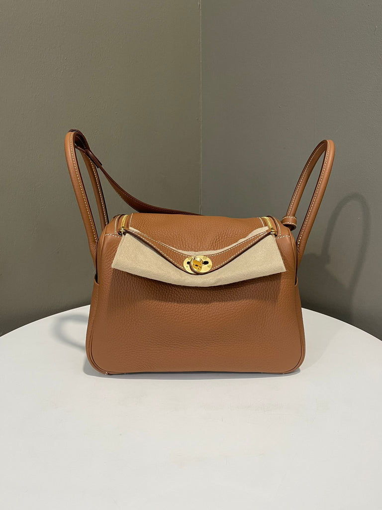 Hermes Lindy 26 Gold Clemence