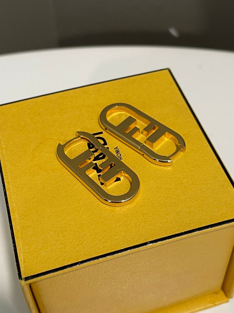 Fendi O’Lock Single Earring (2 Pcs Set)