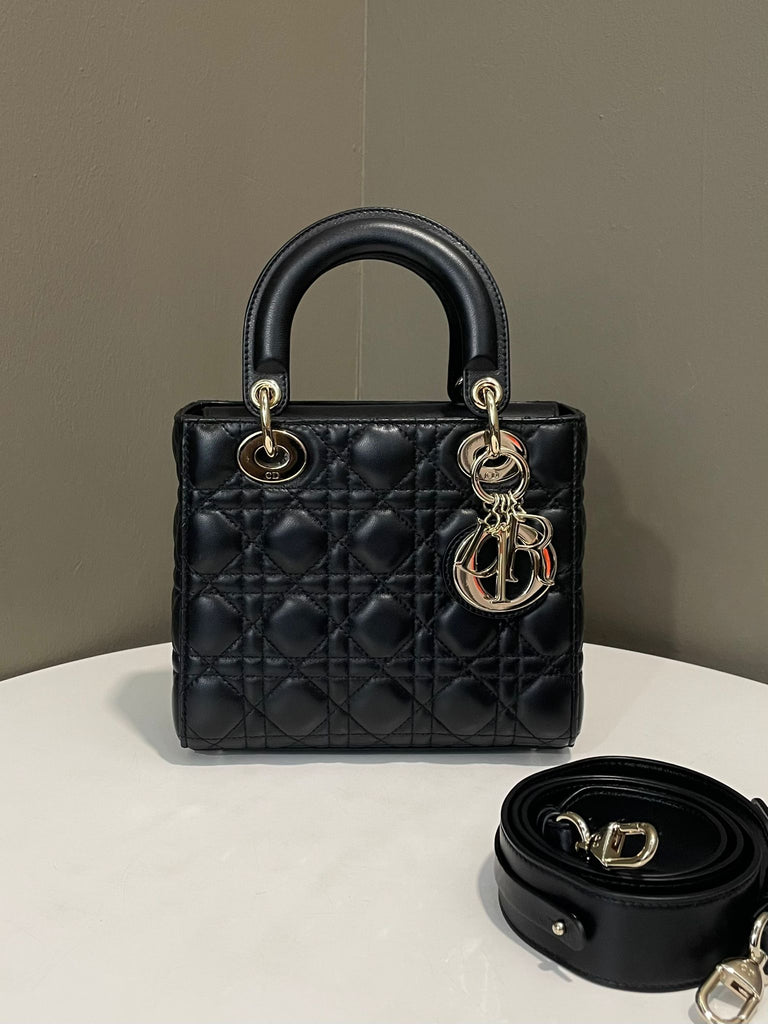 Dior My Lady ABC Dior Black Lambskin