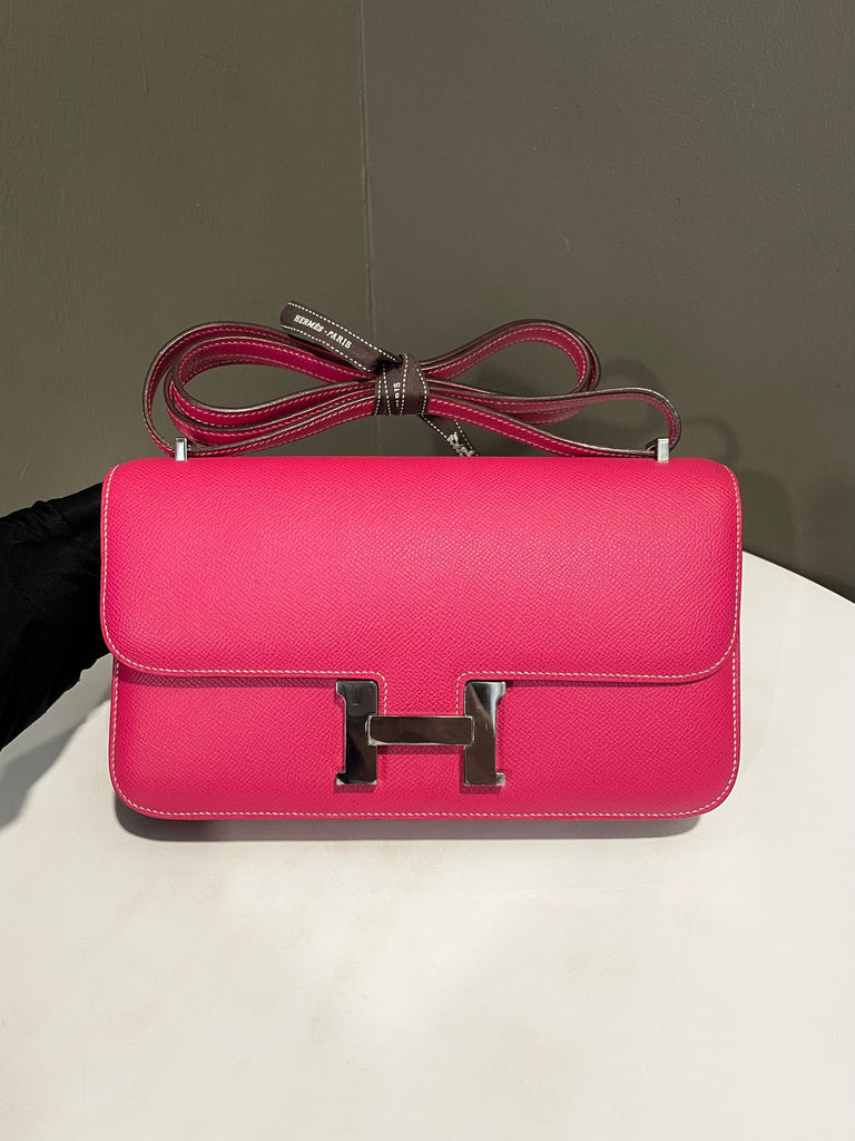 Hermes Constance Elan 
Rose Tyrien Epsom