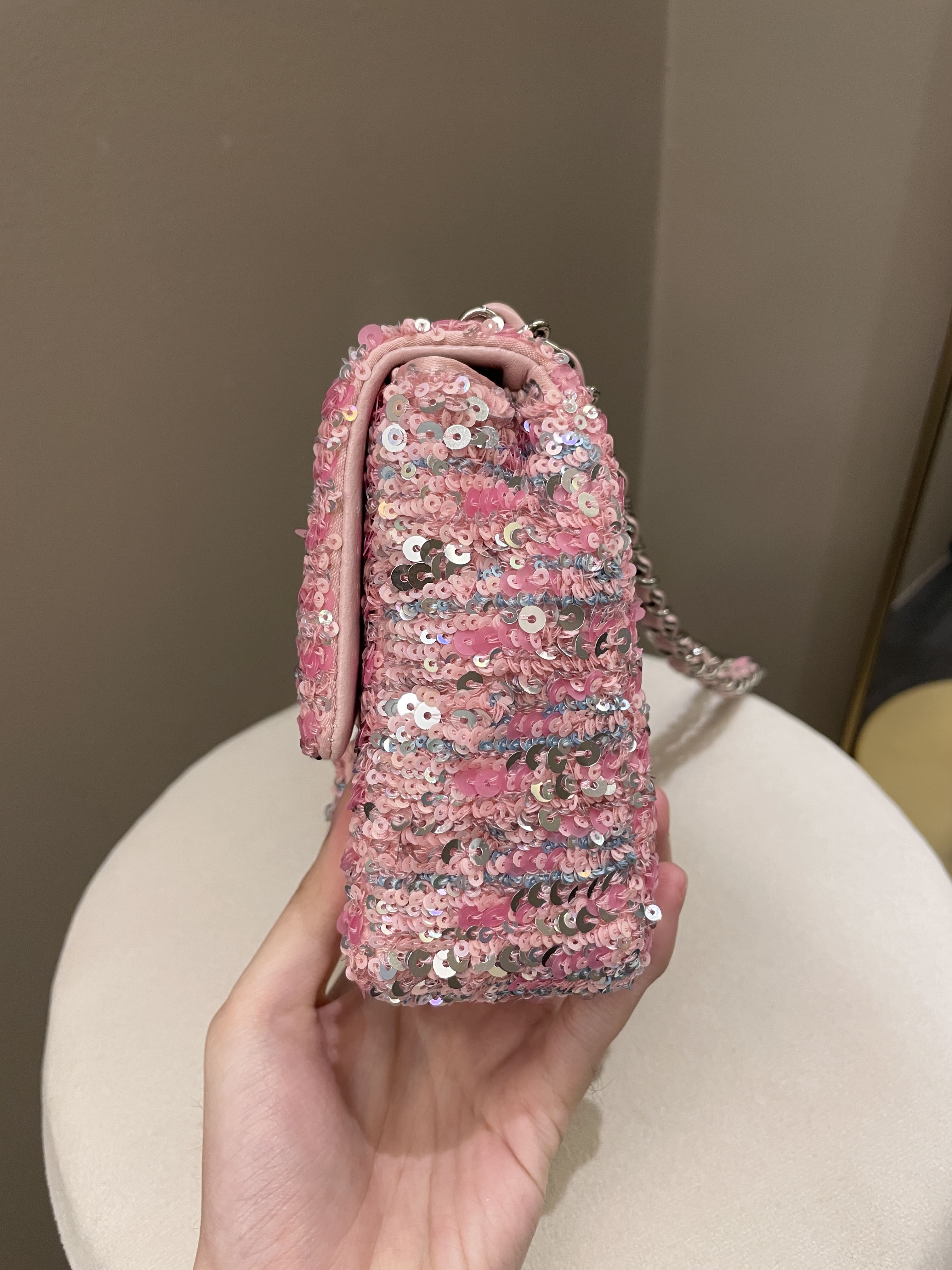 Pink Reversible Sequin Coin Purse | Claire's
