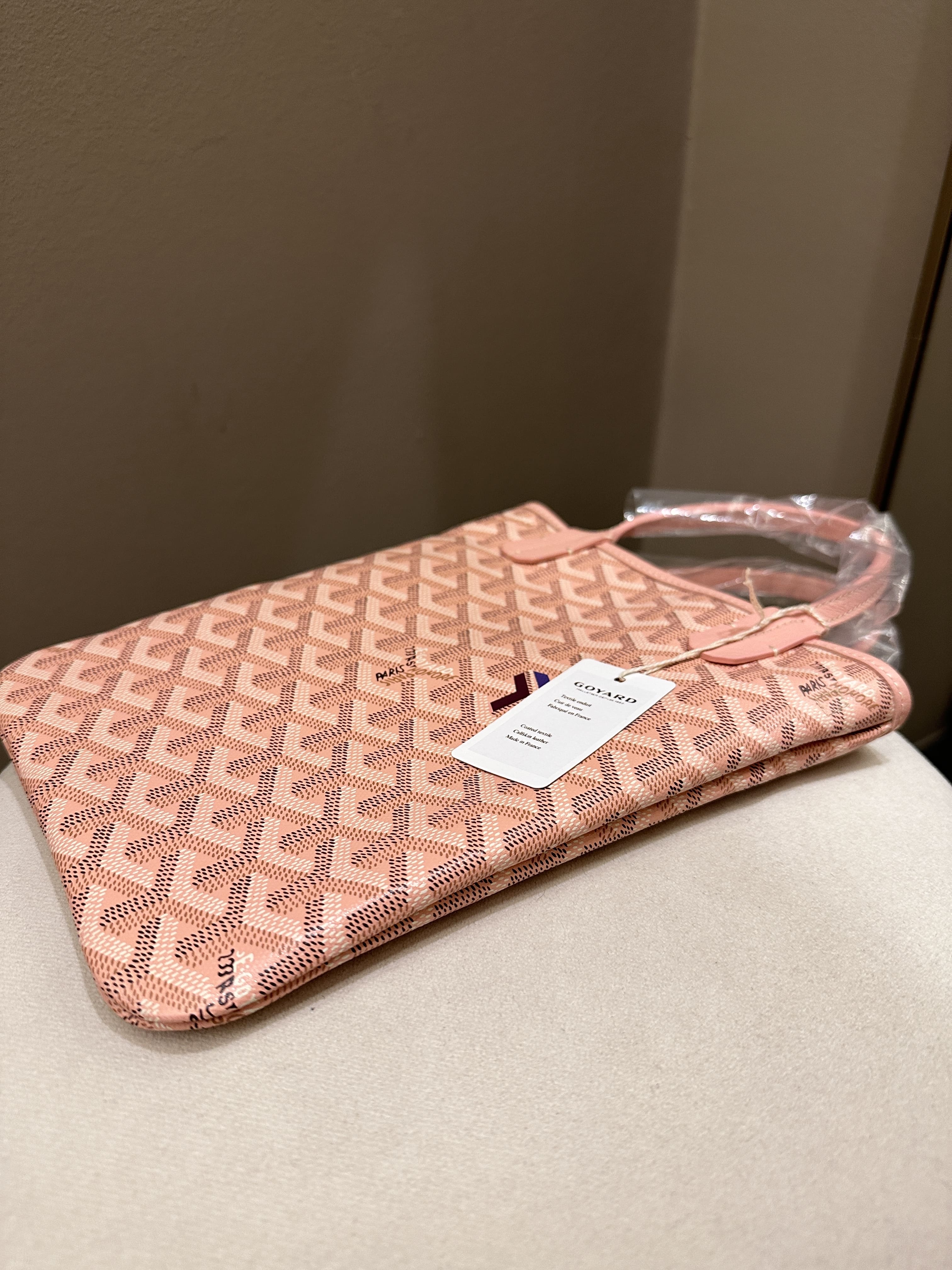 Goyard Limited Edition Poitiers Bag Rose Poudre Pink