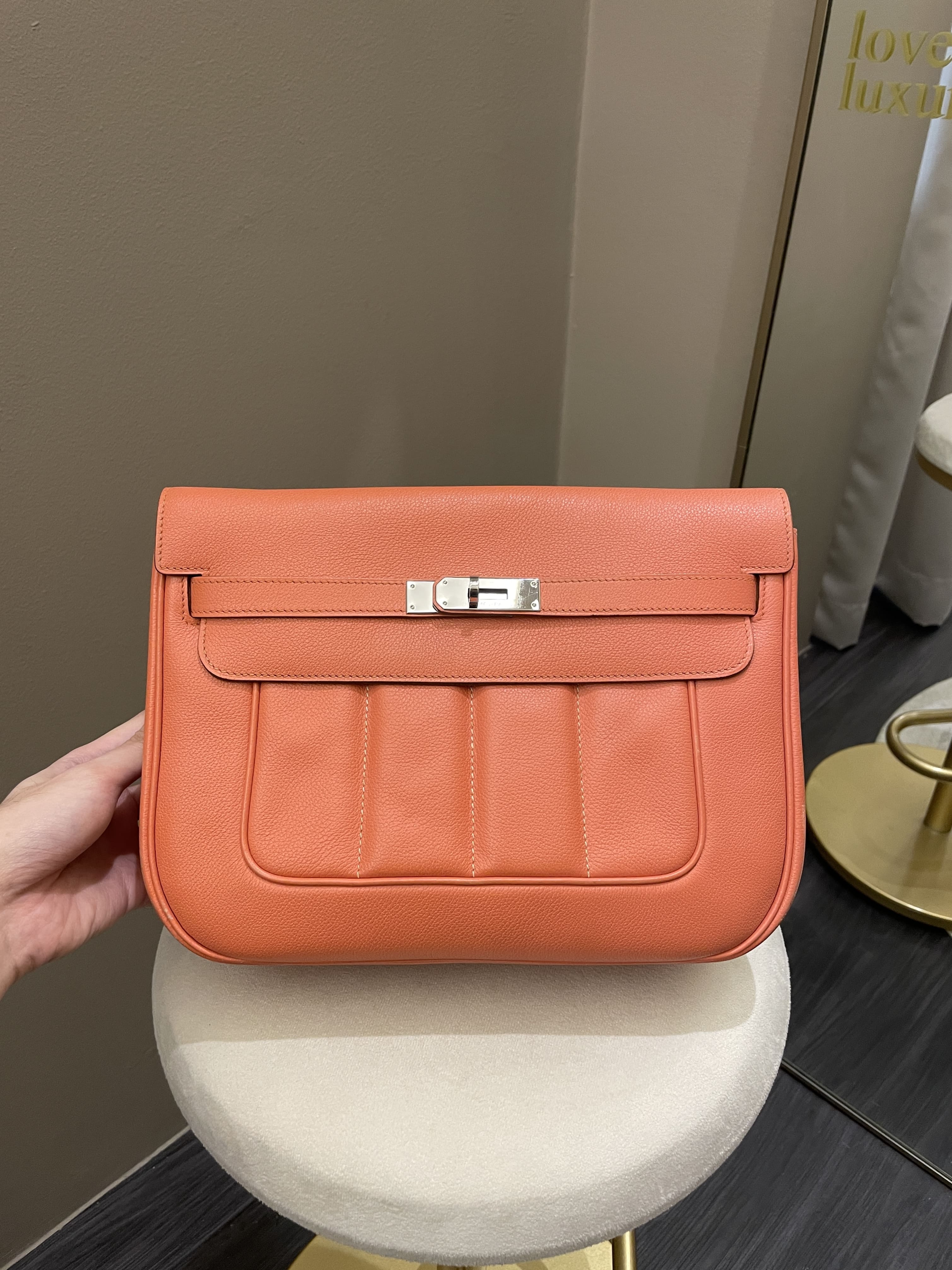Full review of Hermes mini Berline bag 