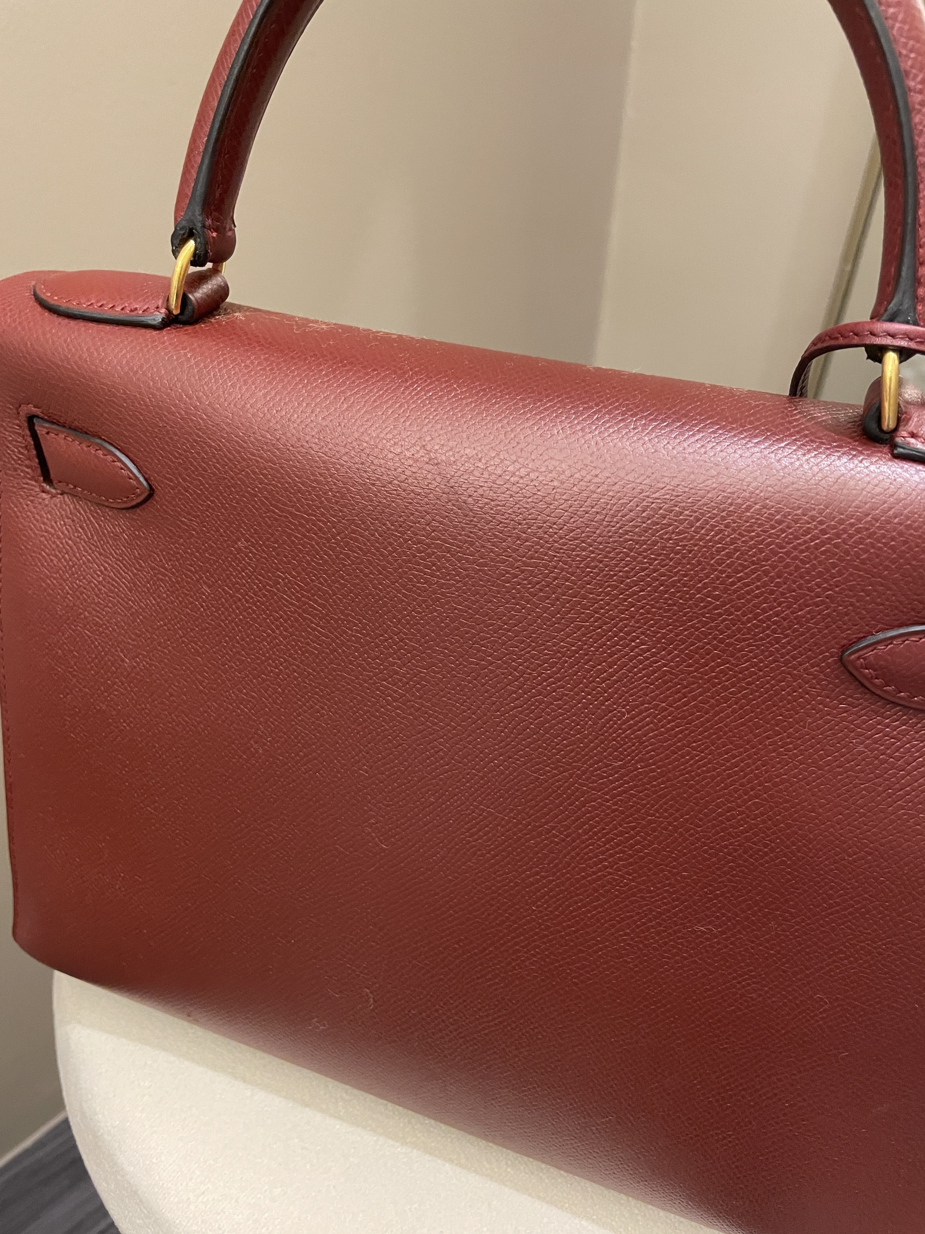 Hermès Kelly 25 Sellier Rouge – Iconics Preloved Luxury