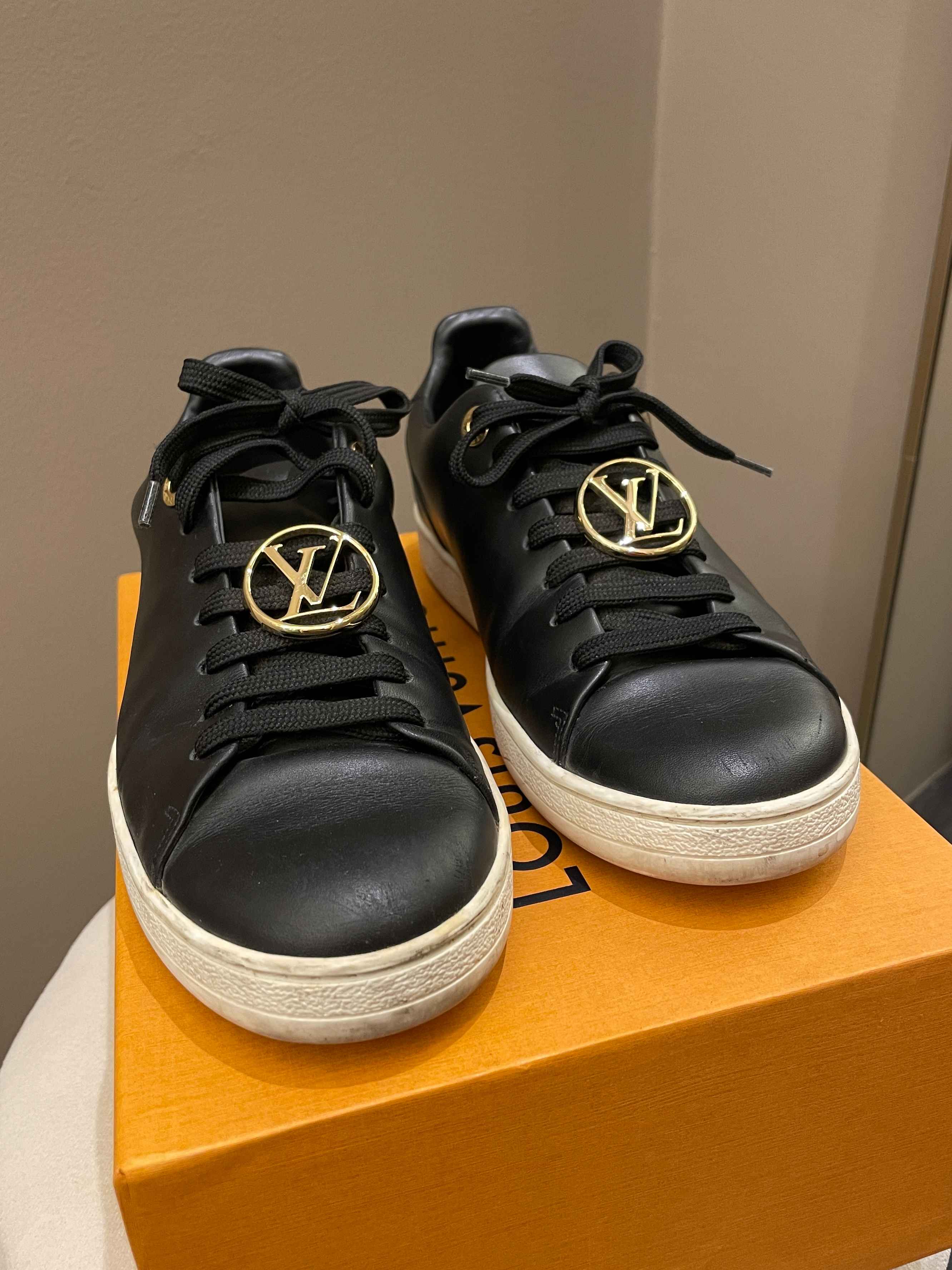 Louis Vuitton LV Frontrow Sneaker Black Size 36