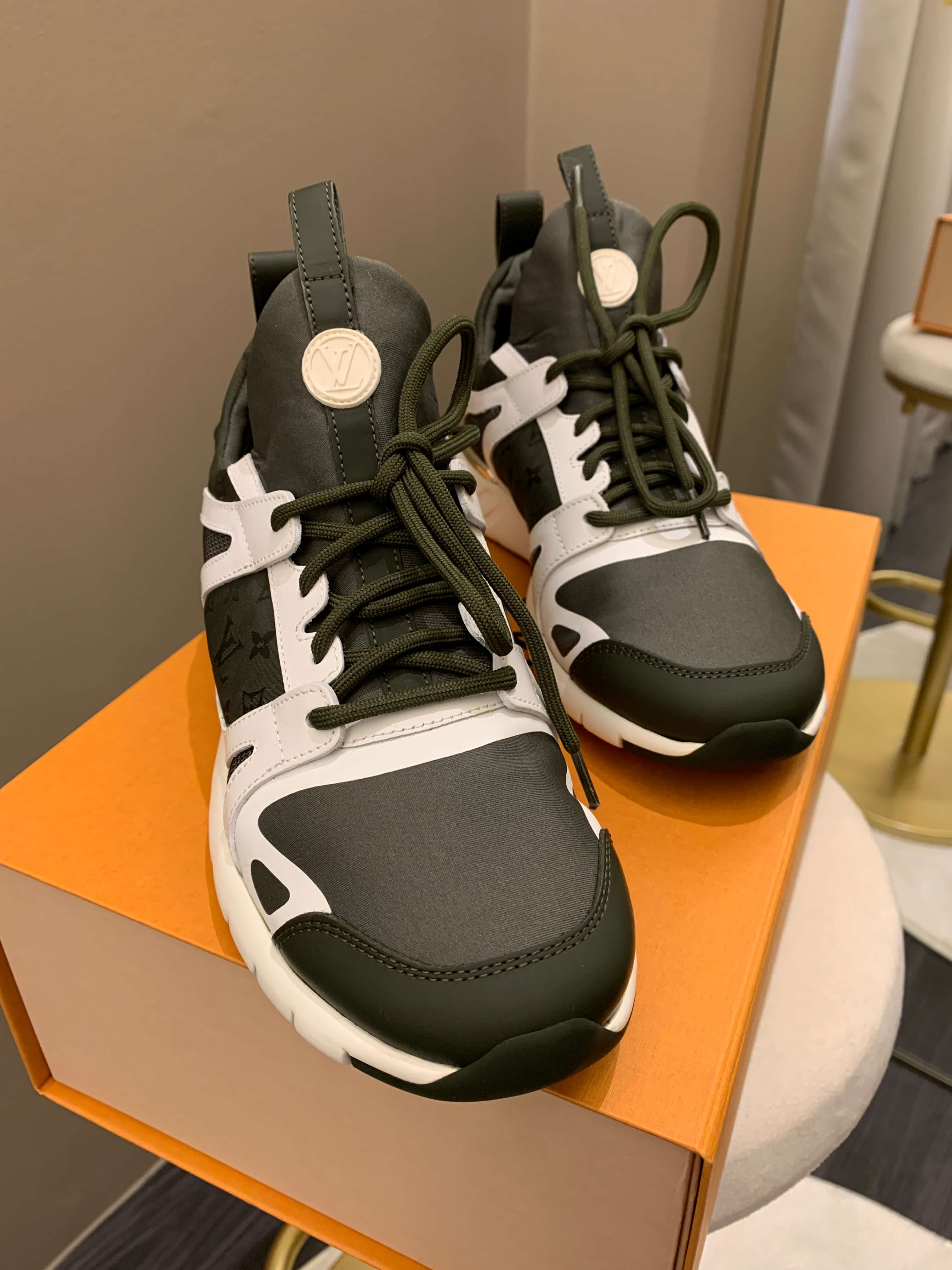 Louis Vuitton Aftergame Sneaker Khaki / White Size 36 – ＬＯＶＥＬＯＴＳＬＵＸＵＲＹ