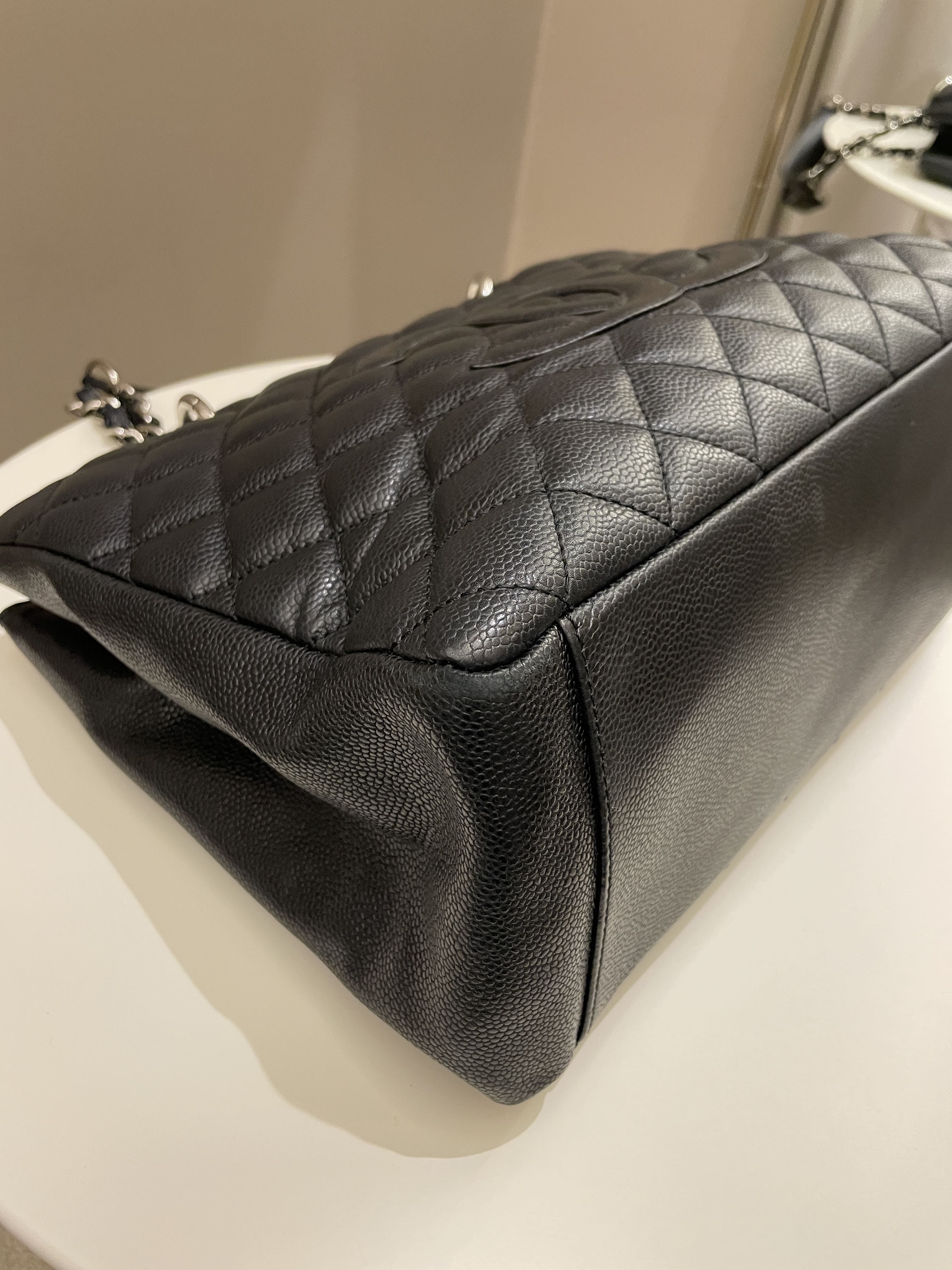 Chanel Classic Quilted GST Black Caviar