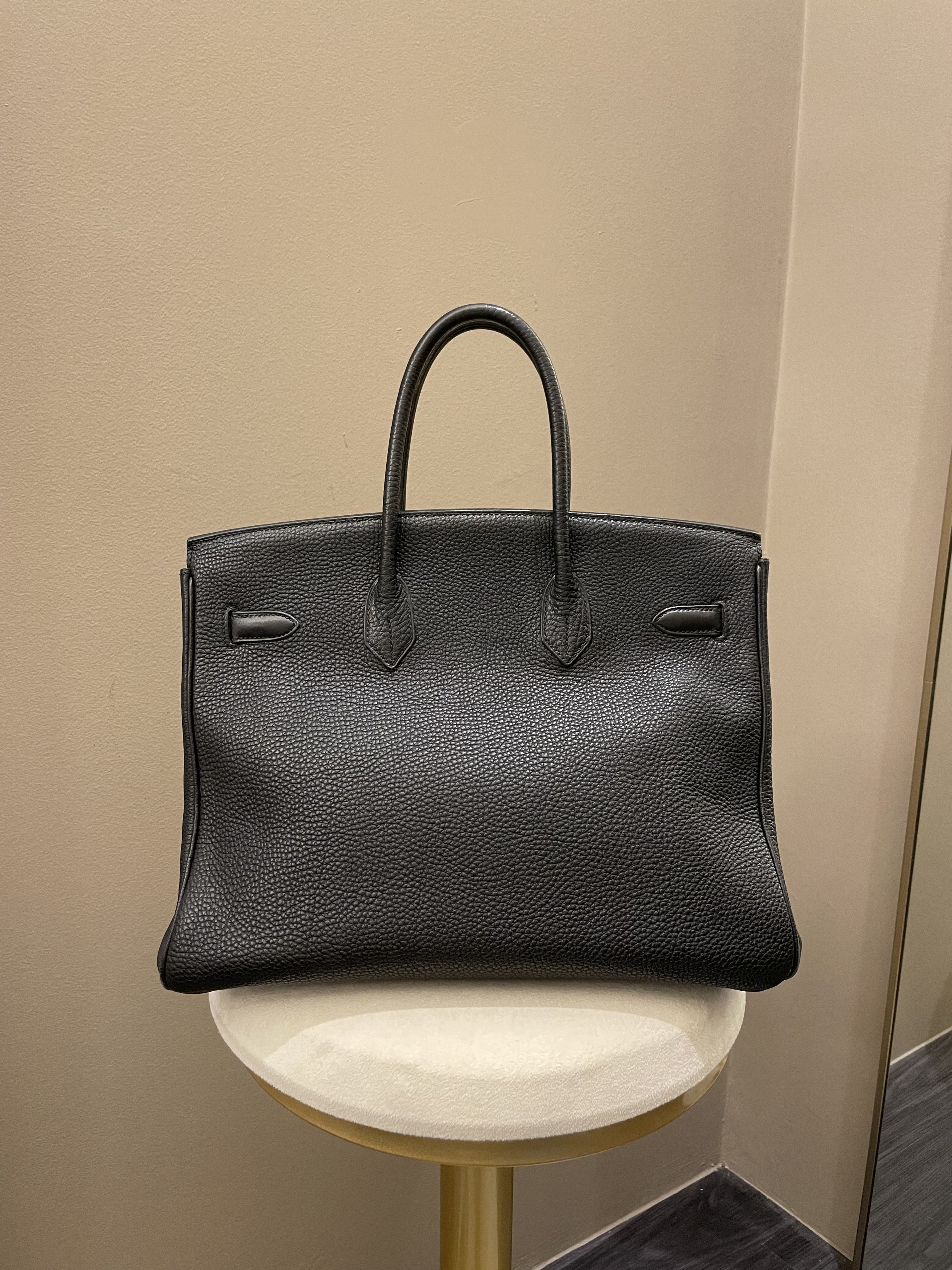 Black togo birkin 35 hotsell