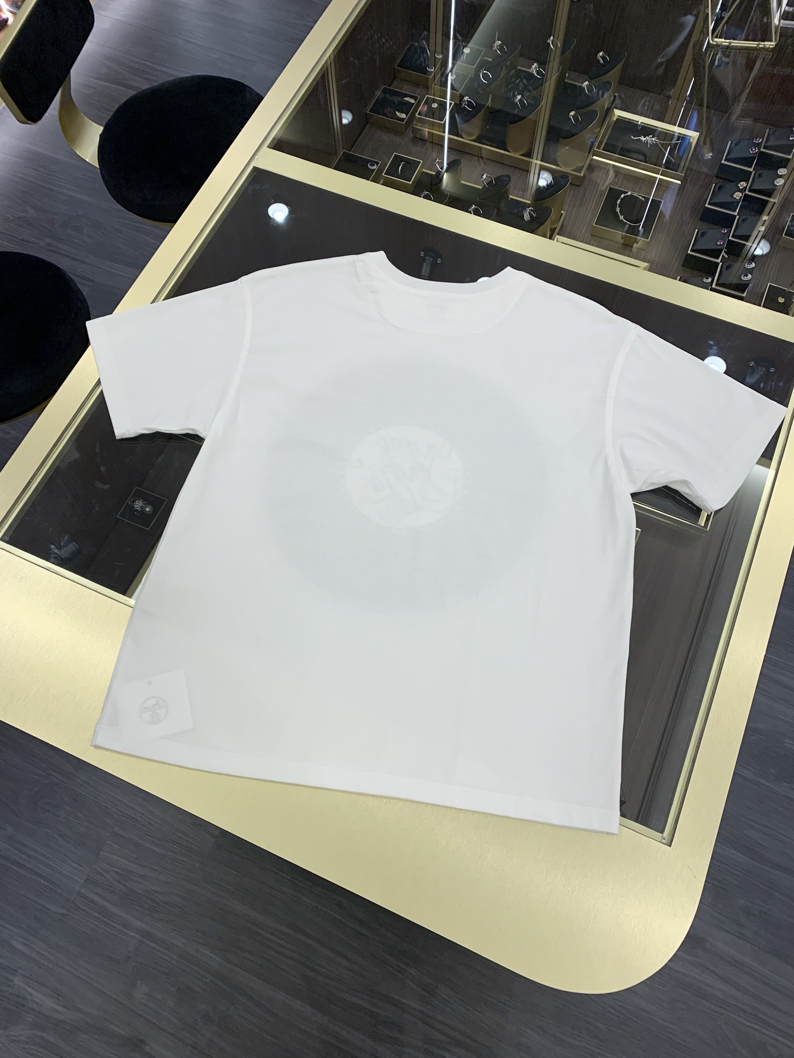 Hermes Grand Tralala T-Shirt Black/ White