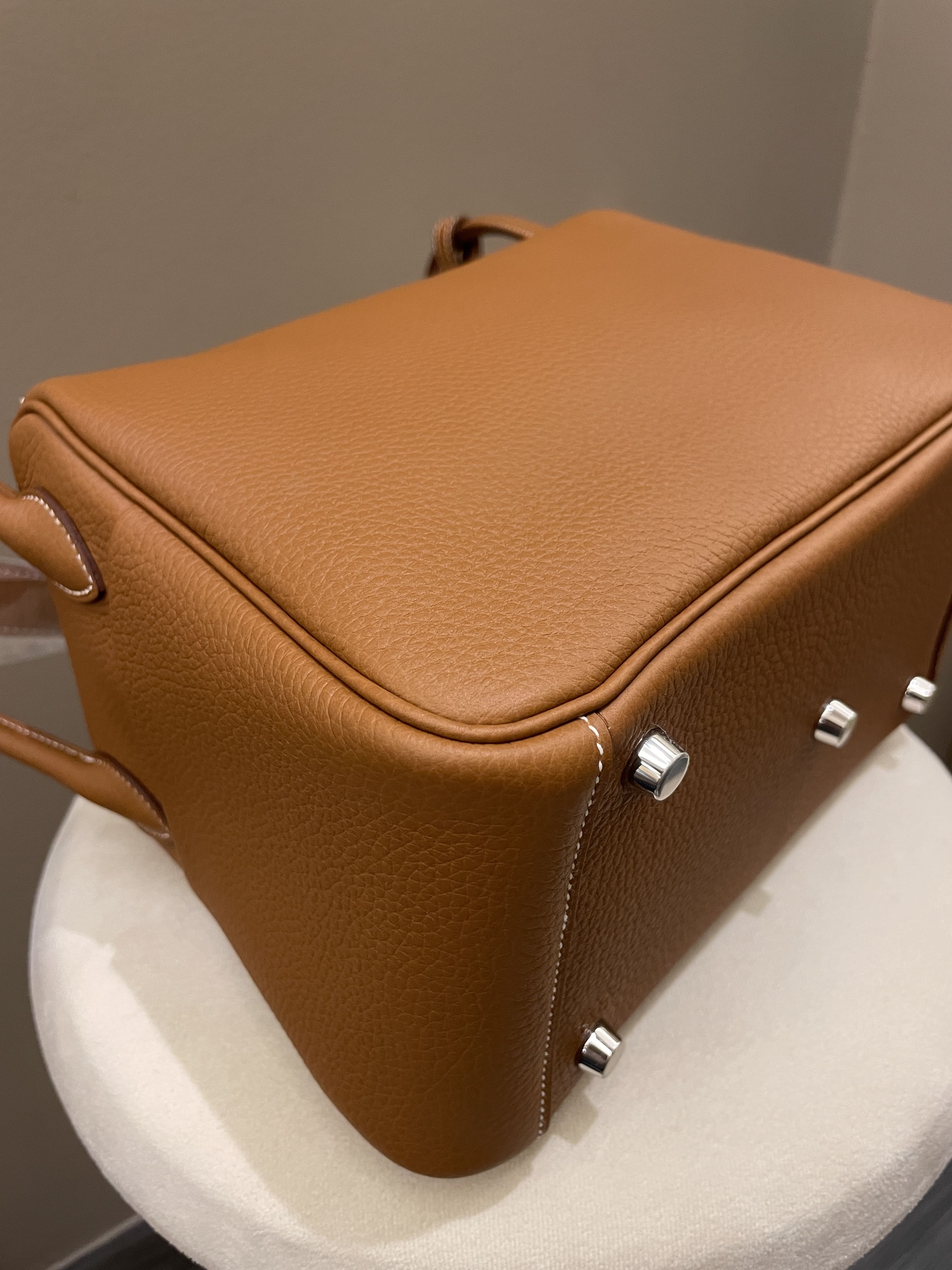 Hermes Lindy 26 Gold Clemence