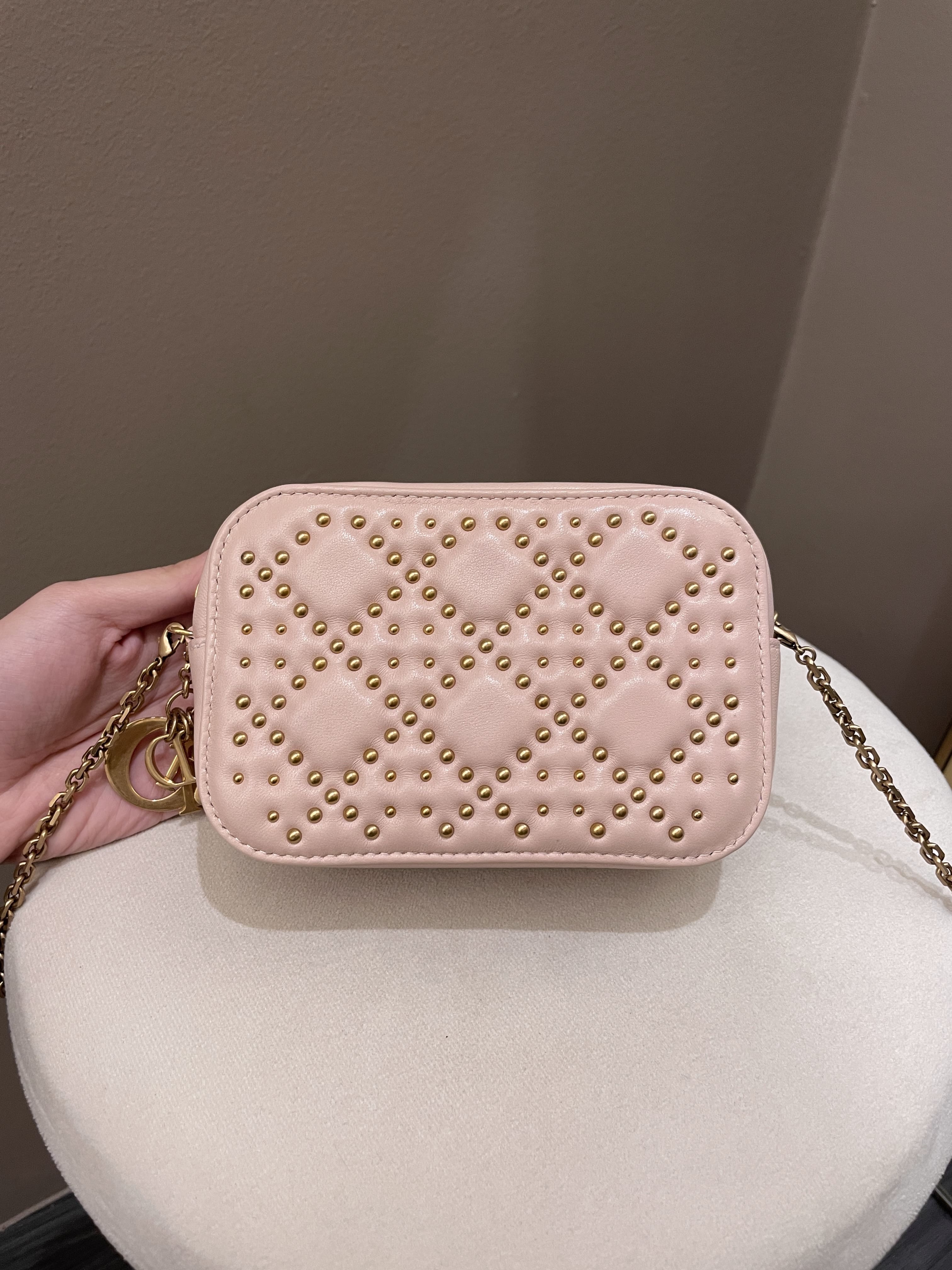 Christian dior 2025 studded bag